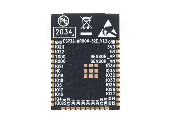 ESP32 WROOM MCU Module - 16MB (PCB Antenna) (2)