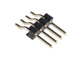 Header - 4-pin Male (SMD, 0.1", Right Angle)