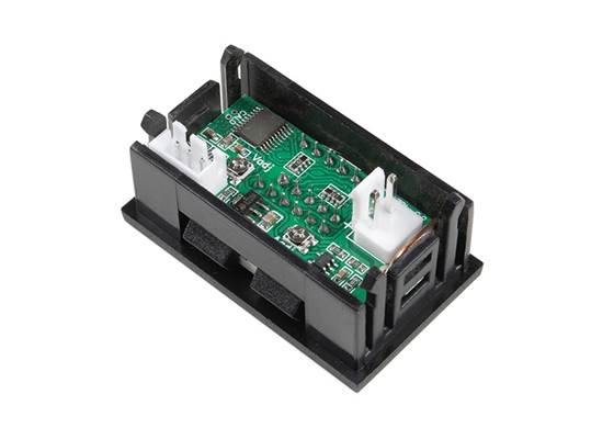 Digital Voltmeter Ammeter 30V 10A Red and Blue (4)