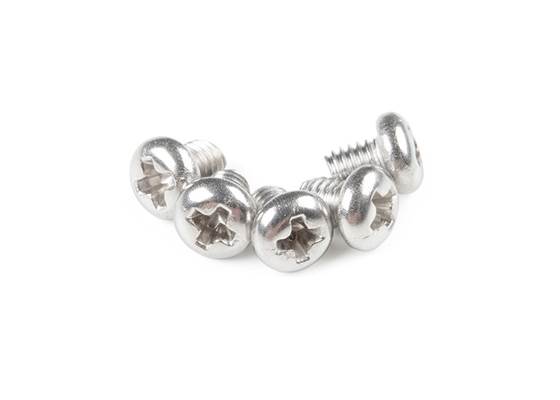 MicroMod Machine Screw - M2.5x3mm, Phillips Head (5 Pack)