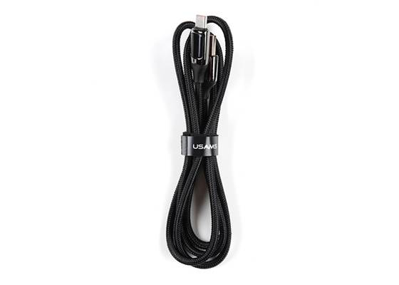 Fast Charging USB A to C Cable with LCD - 4ft (6A)