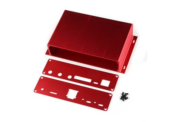 Metal Enclosure - Custom Aluminum Extrusion (6in. x 4in. PCB)