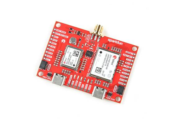 SparkFun GNSS Combo Breakout - ZED-F9P, NEO-D9S (Qwiic)