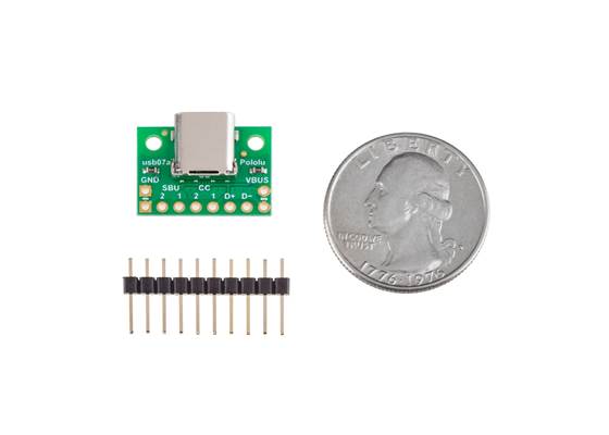 USB 2.0 Type-C Connector Breakout Board (3)