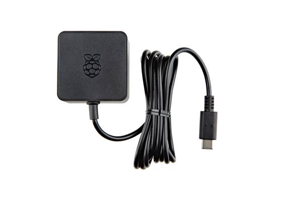 Raspberry Pi 27W USB-C PD Power Supply - Black (2)