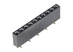 Header - 10-pin Female (SMD, 0.1")