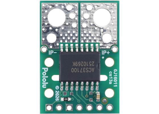 ACS37100 TMR Current Sensor Compact Carrier, top view.