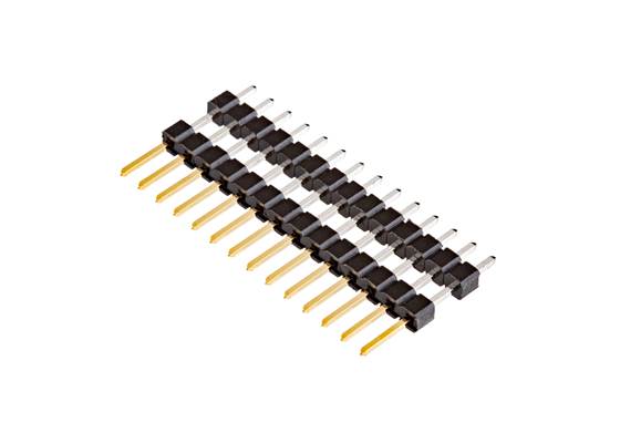 Double Insulated Header - Male, Gold Plated (PTH, 0.1in., 14-Pin)