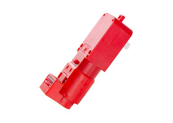 Hobby Motor with Encoder - Plastic Gear (Single, Red) (2)