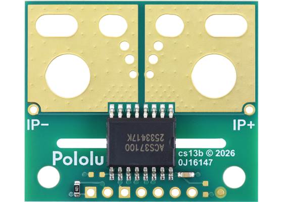ACS37100 TMR Current Sensor Large Carrier, top view.