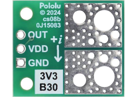 ACS37041KLHBLT-030B3 Current Sensor Compact Carrier -30A to +30A, 3.3V.