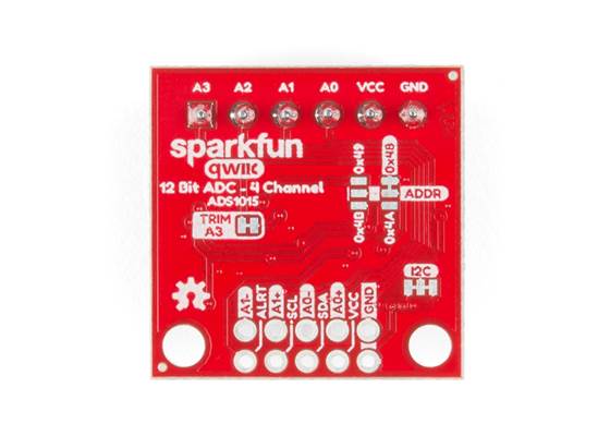 SparkFun Qwiic 12 Bit ADC - 4 Channel (ADS1015) (2)