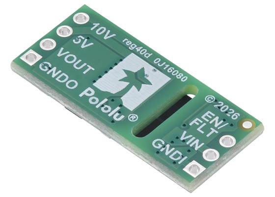 Isolated Step-Up Voltage Regulator U5Z9Fx, bottom view.