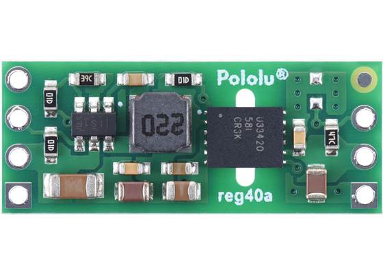 5V, 300mA Isolated Step-Down Voltage Regulator D24Z3F5, top view.