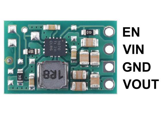 Pinout of the Step-Up/Step-Down Voltage Regulator S9V11E2x.
