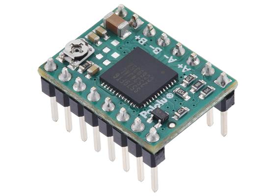 TB67S579FTG Stepper Motor Driver Compact Carrier (Soldered Header Pins).