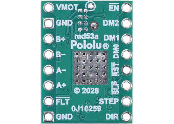 TB67S579FTG Stepper Motor Driver Compact Carrier, bottom view. (1)