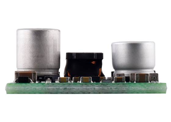 5V Step-Up/Step-Down Voltage Regulator S13V30F5, side view.