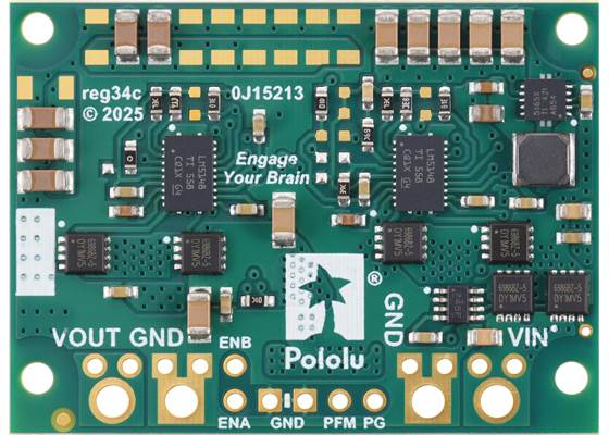 5V, 11A Step-Down Voltage Regulator D42V110F5, bottom view. (1)