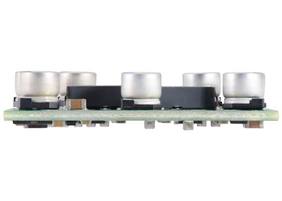 Side view of the Step-Down Voltage Regulator D42V110Fx (versions with output voltages of 12V or lower).