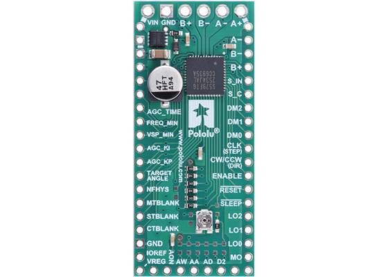 TB67S579FTG Stepper Motor Driver Carrier – Full Breakout, top view.