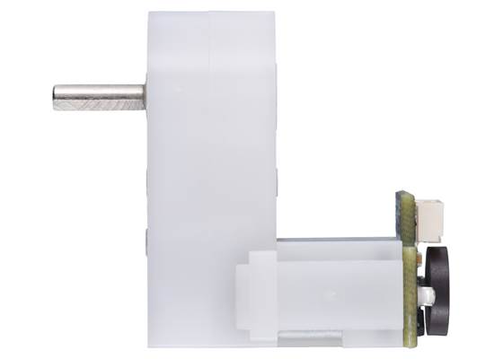Magnetic Encoder with Side-Entry Connector on a Mini Plastic Gearmotor. (3) (3)