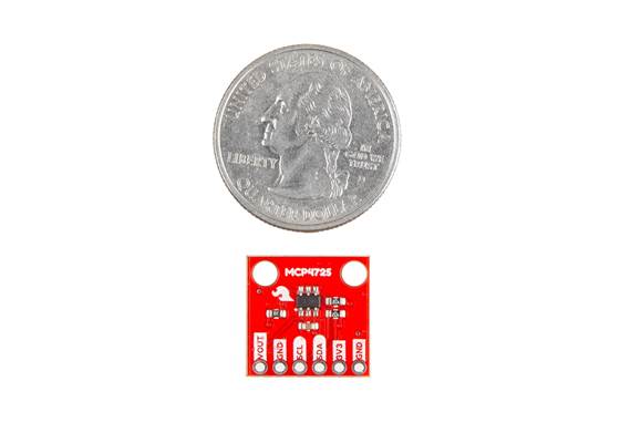 SparkFun I2C Digital-to-Analog Converter Breakout - MCP4725 (3)