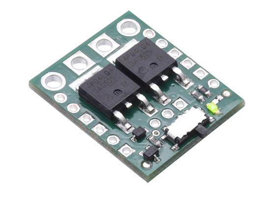 Big MOSFET Slide Switch with Reverse Voltage Protection, HP.