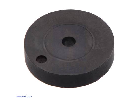 Magnetic Encoder Disc for Mini Plastic Gearmotors, OD 9.7 mm, ID 1.5 mm, 12 CPR.