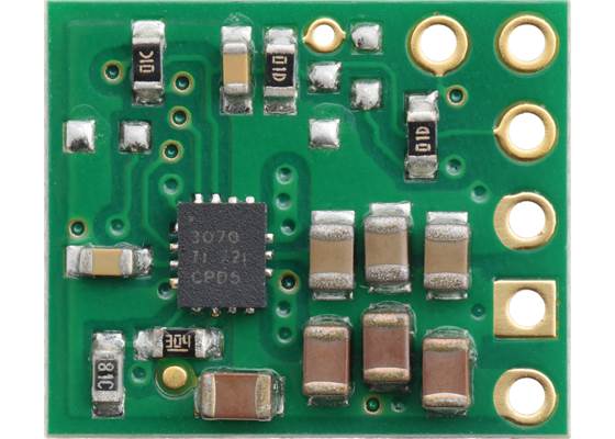 5V Step-Up/Step-Down Voltage Regulator w/ Adjustable Low-Voltage Cutoff S9V11F5S6CMA (non-silkscreen side). (1)
