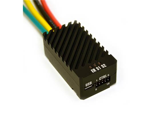 RoboClaw Solo 30A or Solo 60A Motor Controller.