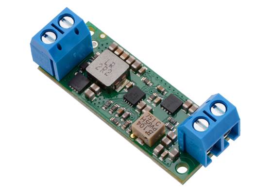 4.5-20V Fine-Adjust Step-Up Voltage Regulator U3V70A, assembled with included terminal blocks.