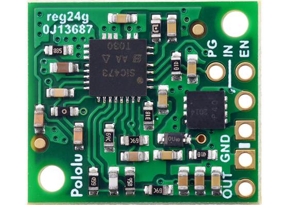 5V, 3.2A Step-Down Voltage Regulator D36V28F5, bottom view.