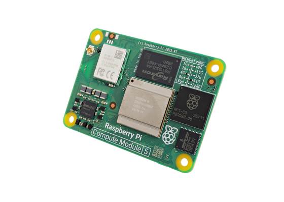 Raspberry Pi Compute Module 5 64GB - 4GB RAM (Wireless)