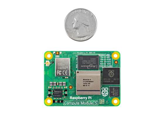 Raspberry Pi Compute Module 5 64GB - 4GB RAM (Wireless) (3)