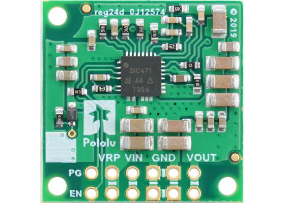 7.5V, 5A Step-Down Voltage Regulator D36V50F7, bottom view.