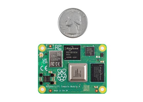 Raspberry Pi Compute Module 4 16GB (Wireless Version) - 2GB RAM  (3)