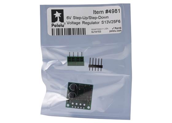 Standard packaging for Step-Up/Step-Down Voltage Regulator S13V25F6.