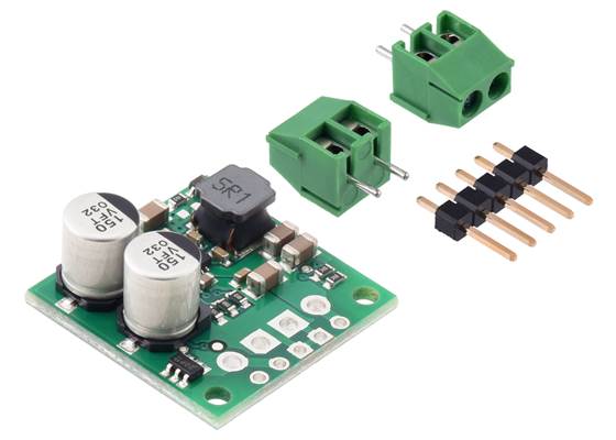 Step-Up/Step-Down Voltage Regulator S13V25Fx with included hardware.