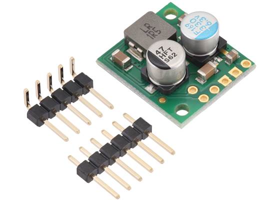 3.3V, 3.7A Step-Down Voltage Regulator D30V30F3, with included hardware.