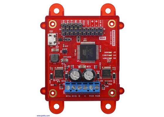 RoboClaw 2x7A Motor Controller (V6B) with case top removed. (2) (2)