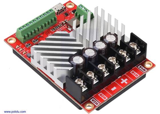 RoboClaw ST 2x45A Motor Controller (V6B). (1)