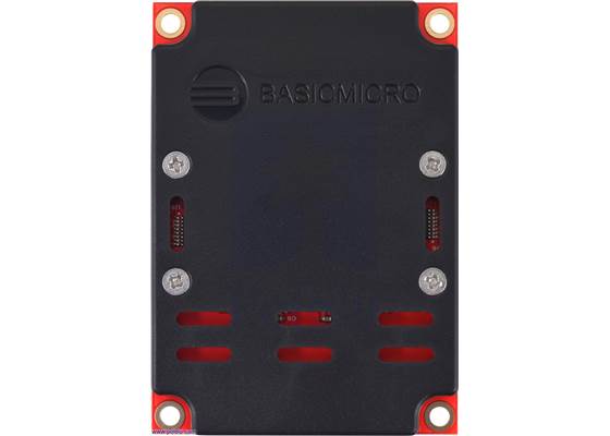 RoboClaw 2x15A/2x30A/2x45A Motor Controller (V6B), bottom view.