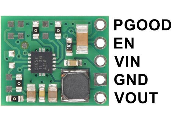 D45V1E2Fx step-down voltage regulator pinout.