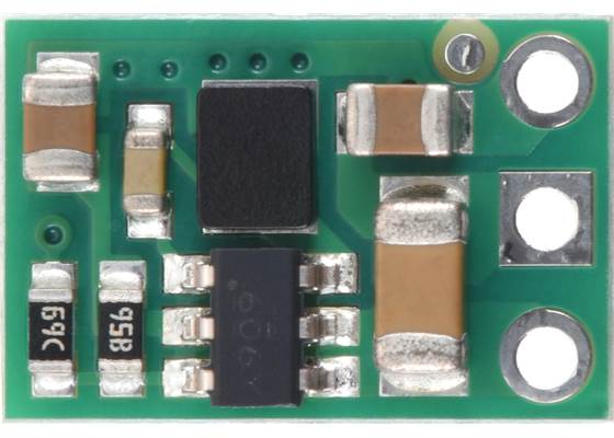 5V, 500mA Step-Down Voltage Regulator D45V5F5, top view.