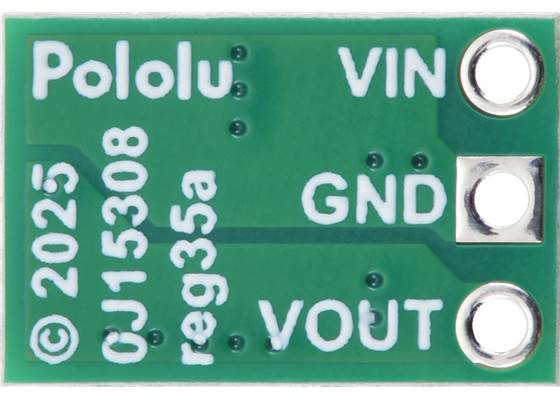 Step-Down Voltage Regulator D45V5Fx, bottom view. (1)