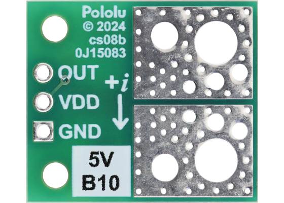 ACS37041KLHBLT-010B5 Current Sensor Compact Carrier -10A to +10A, 5V.