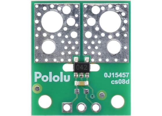 ACS37042 Current Sensor Compact Carrier, top view.