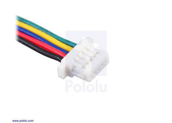 5-pin female JST SH-style connector.