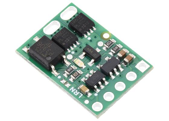 Pololu RC Switch with Isolated Solid State Relay/Switch, SPST, 30V, 10A.